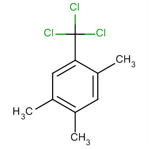 Benzene, 1,2,4-trimethyl-5-(trichloromethyl)- molecular structure