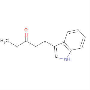 3-Pentanone, 1-(1H-indol-3-yl)- molecular structure