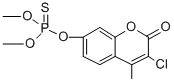 3-CHLORO-7-DIMETHOXYTHIOPHOSPHORYLOXY-4-METHYL COURMAIN molecular structure