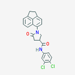 N-(3,4-dichlorophenyl)-1-(1,2-dihydroacenaphthylen-5-yl)-5-oxopyrrolidine-3-carboxamide