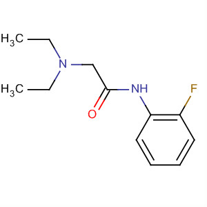 Acetamide, 2-(diethylamino)-N-(2-fluorophenyl)- molecular structure