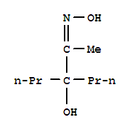 4-(N-hydroxyethanimidoyl)heptan-4-ol
