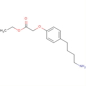 Acetic acid, [4-(4-aminobutyl)phenoxy]-, ethyl ester