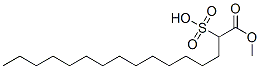 1-methoxy-1-oxohexadecane-2-sulphonic acid