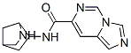 IMIDAZO[1,5-C]PYRIMIDINE-7-CARBOXAMIDE,N-2-AZABICYCLO[2.2.1]HEPT-6-YL- molecular structure