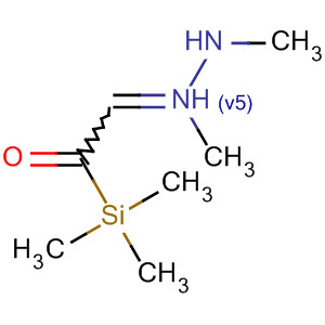 Acetaldehyde, (trimethylsilyl)-, dimethylhydrazone