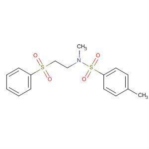 Benzenesulfonamide, N,4-dimethyl-N-[2-(phenylsulfonyl)ethyl]-