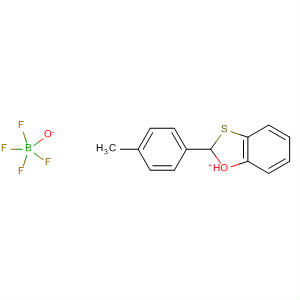 1,3-Benzoxathiol-1-ium, 2-(4-methylphenyl)-, tetrafluoroborate(1-) molecular structure