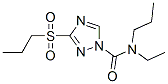 N-ethyl-N-propyl-3-propylsulfonyl-1,2,4-triazole-1-carboxamide molecular structure