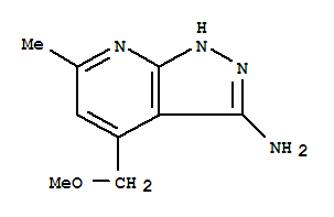 1H-pyrazolo[3,4-b]pyridin-3-amine, 4-(methoxymethyl)-6-methyl-