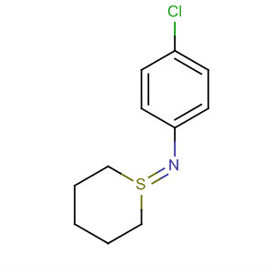 2H-Thiopyran, 1-[(4-chlorophenyl)imino]-1,1,3,4,5,6-hexahydro-