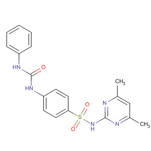 Benzenesulfonamide,N-(4,6-dimethyl-2-pyrimidinyl)-4-[[(phenylamino)carbonyl]amino]-