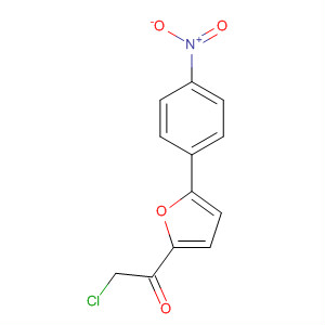 Ethanone, 2-chloro-1-[5-(4-nitrophenyl)-2-furanyl]- molecular structure