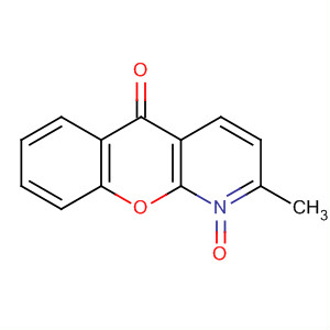 5H-[1]Benzopyrano[2,3-b]pyridin-5-one, 2-methyl-, 1-oxide