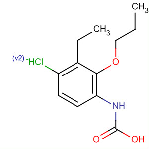 Carbamic chloride, ethyl(2-propoxyphenyl)- molecular structure