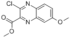 METHYL 3-CHLORO-7-METHOXYQUINOXALINE-2-CARBOXYLATE molecular structure