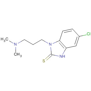 2H-Benzimidazole-2-thione,5-chloro-1-[3-(dimethylamino)propyl]-1,3-dihydro- molecular structure