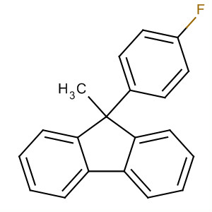 9H-Fluorene, 9-(4-fluorophenyl)-9-methyl- molecular structure