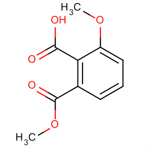 1,2-Benzenedicarboxylic acid, 3-methoxy-, 2-methyl ester molecular structure