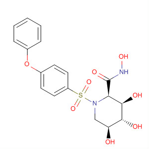 2-Piperidinecarboxamide,N,3,4,5-tetrahydroxy-1-[(4-phenoxyphenyl)sulfonyl]-, (2R,3R,4R,5S)-