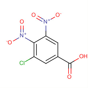 Benzoic acid, 3-chloro-4,5-dinitro- molecular structure