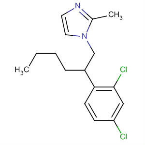 1H-Imidazole, 1-[2-(2,4-dichlorophenyl)hexyl]-2-methyl-