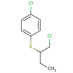 Benzene, 1-chloro-4-[[1-(chloromethyl)propyl]thio]-