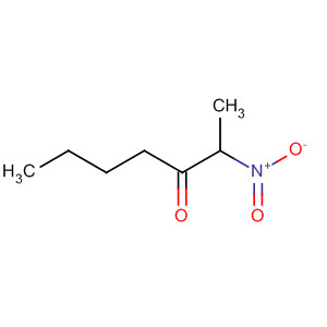 3-Heptanone, 2-nitro- molecular structure
