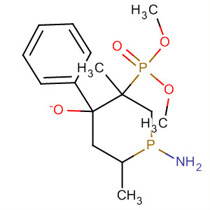 Phosphonic acid,(4-amino-2,5-dimethyl-1-oxido-1-phenyl-4-phosphorinanyl)-, dimethylester