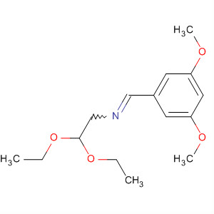 Ethanamine, N-[(3,5-dimethoxyphenyl)methylene]-2,2-diethoxy- molecular structure