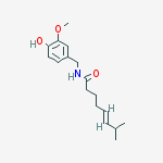 (5E)-N-(4-hydroxy-3-methoxybenzyl)-7-methyloct-5-enamide
