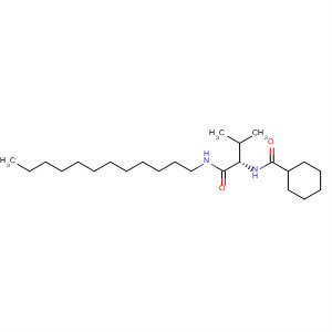 Cyclohexanecarboxamide,N-[1-[(dodecylamino)carbonyl]-2-methylpropyl]-, (S)- molecular structure
