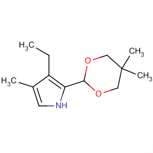 1H-Pyrrole, 2-(5,5-dimethyl-1,3-dioxan-2-yl)-3-ethyl-4-methyl-