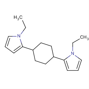 1H-Pyrrole, 2,2'-(1,4-cyclohexanediyl)bis[1-ethyl-