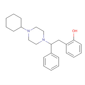 Phenol, 2-[2-(4-cyclohexyl-1-piperazinyl)-2-phenylethyl]-