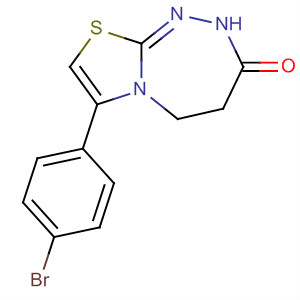 Thiazolo[2,3-c][1,2,4]triazepin-3(2H)-one,7-(4-bromophenyl)-4,5-dihydro-
