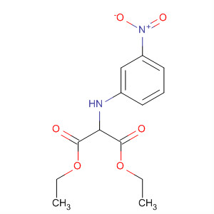 Propanedioic acid, [(3-nitrophenyl)amino]-, diethyl ester molecular structure