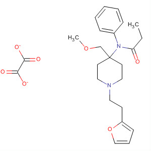 Propanamide,N-[1-[2-(2-furanyl)ethyl]-4-(methoxymethyl)-4-piperidinyl]-N-phenyl-,ethanedioate (1:1)