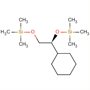 3,6-Dioxa-2,7-disilaoctane, 4-cyclohexyl-2,2,7,7-tetramethyl-, (S)- molecular structure