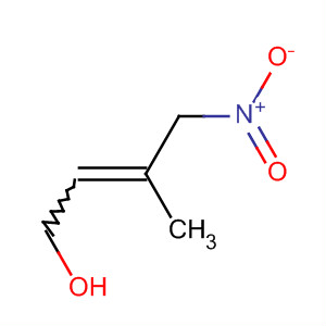 2-Buten-1-ol, 3-methyl-4-nitro- molecular structure