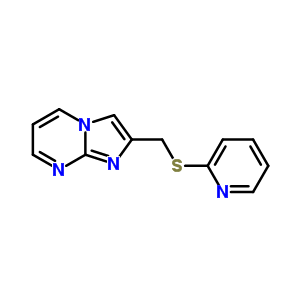 2-[(pyridin-2-ylsulfanyl)methyl]imidazo[1,2-a]pyrimidine