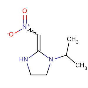 Imidazolidine, 1-(1-methylethyl)-2-(nitromethylene)- molecular structure