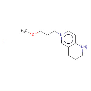 1,6-Naphthyridinium, 1,2,3,4-tetrahydro-6-(3-methoxypropyl)-, iodide