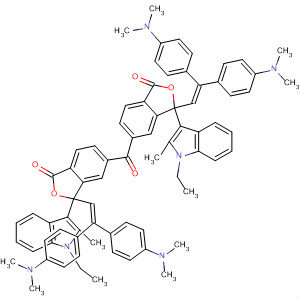 1(3H)-Isobenzofuranone,5,5'-carbonylbis[3-[2,2-bis[4-(dimethylamino)phenyl]ethenyl]-3-(1-ethyl-2-methyl-1H-indol-3-yl)-