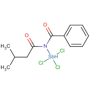 Antimony, trichloro[N-(3-methyl-1-oxobutyl)benzamide]-