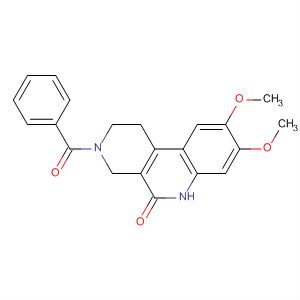 Benzo[c][2,7]naphthyridin-5(1H)-one,3-benzoyl-2,3,4,6-tetrahydro-8,9-dimethoxy-