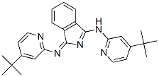 (3E)-N-(4-tert-butylpyridin-2-yl)-3-(4-tert-butylpyridin-2-yl)imino-is oindol-1-amine