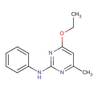 2-Pyrimidinamine, 4-ethoxy-6-methyl-N-phenyl- molecular structure