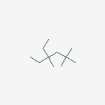 2,2,4-TRIMETHYL-4-ETHYLHEXANE molecular structure