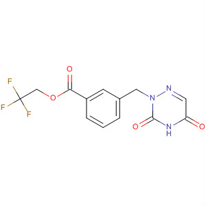 Benzoic acid, 3-[(4,5-dihydro-3,5-dioxo-1,2,4-triazin-2(3H)-yl)methyl]-,2,2,2-trifluoroethyl ester